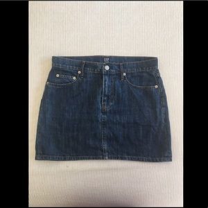 Gap jean skirt